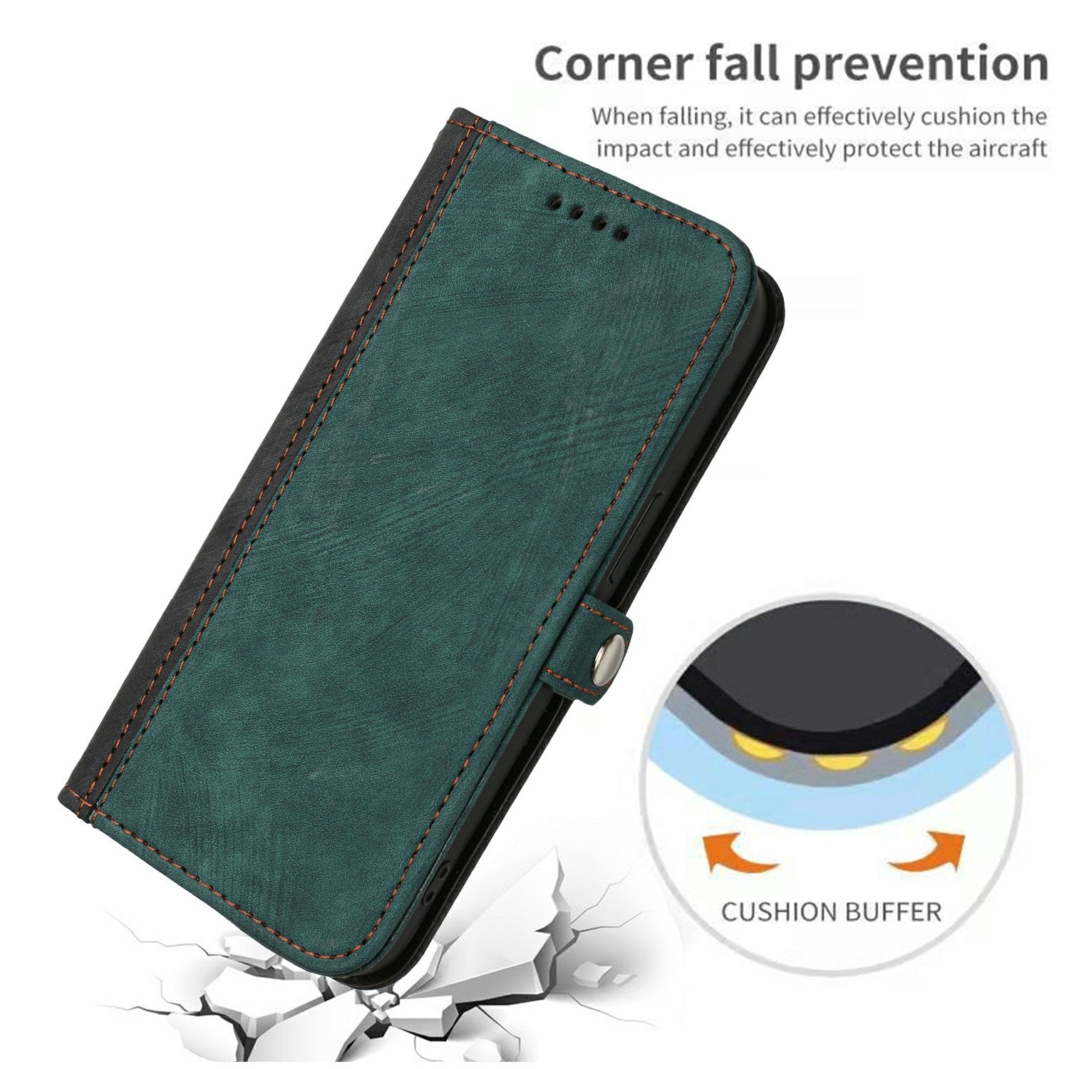YX0020 For Google Pixel 9 Pro Protective Case PU Leather Wallet Phone Cover with Strap YX0020 For Google Pixel 9 Pro Protective Case PU Leather Wallet Phone Cover with Strap